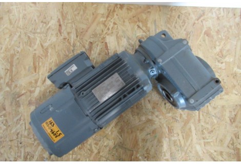 163 RPM 1,5 KW Asmaat 35 mm Brake IE3. Unused.